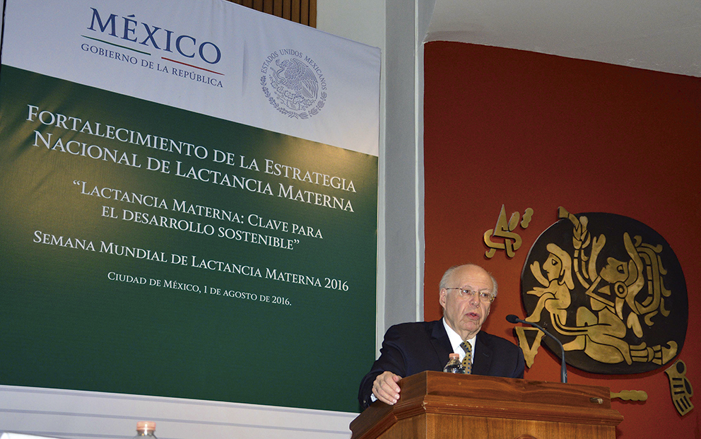 Photo of “México incrementa la Lactancia Materna en más del doble”: Dr. José Narro Robles