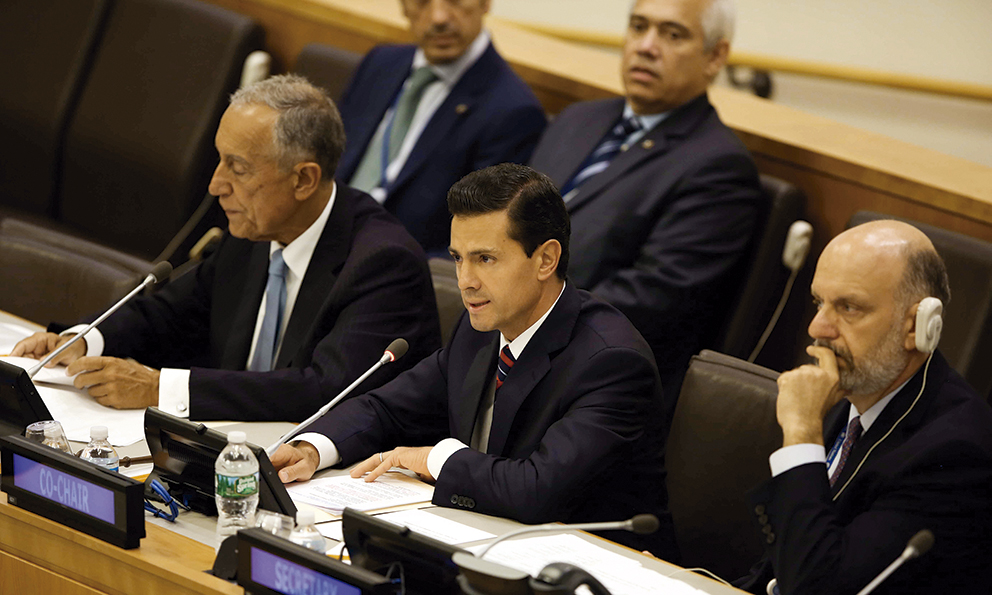 Photo of “El pacto mundial para una migración segura, regular y ordenada al que aspiramos, debe ver en el migrante a un aliado del desarrollo”: Enrique Peña Nieto
