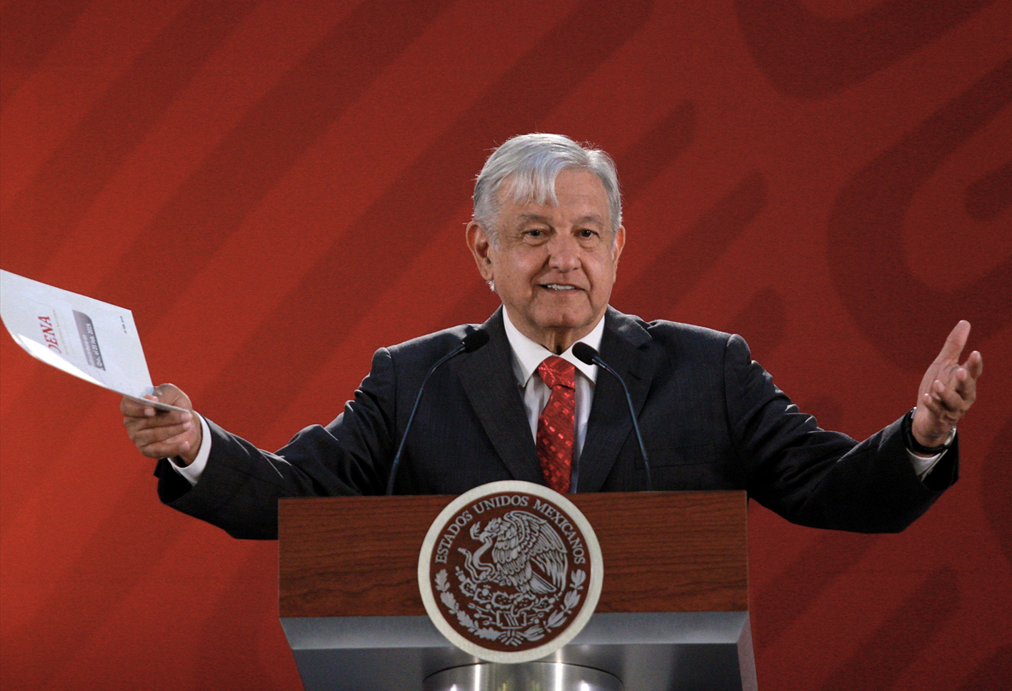 Photo of Conferencia de prensa del presidente Andrés Manuel López Obrador 26 de febrero 2019