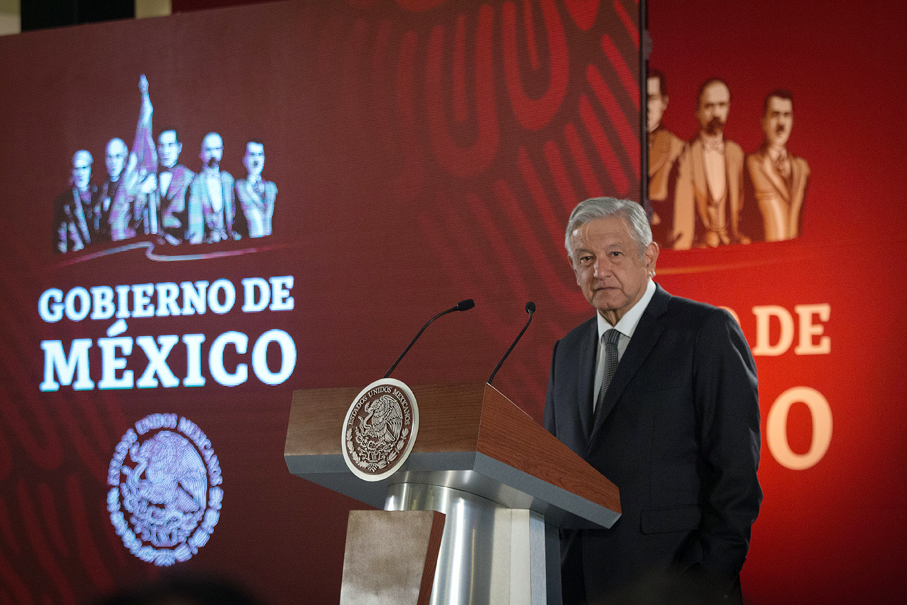 Photo of Conferencia de prensa del presidente Andrés Manuel López Obrador 27 de febrero de 2019