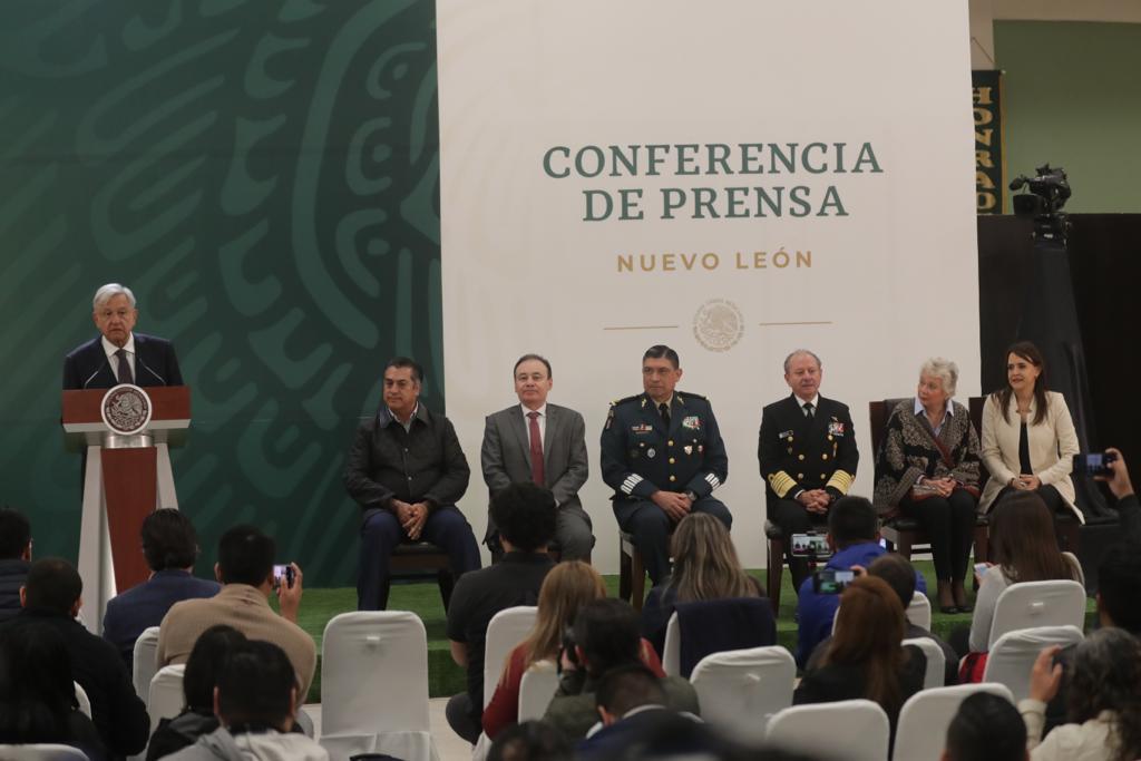 Photo of Conferencia de prensa matutina del presidente López Obrador en Nuevo León del 20 de febrero de 2019