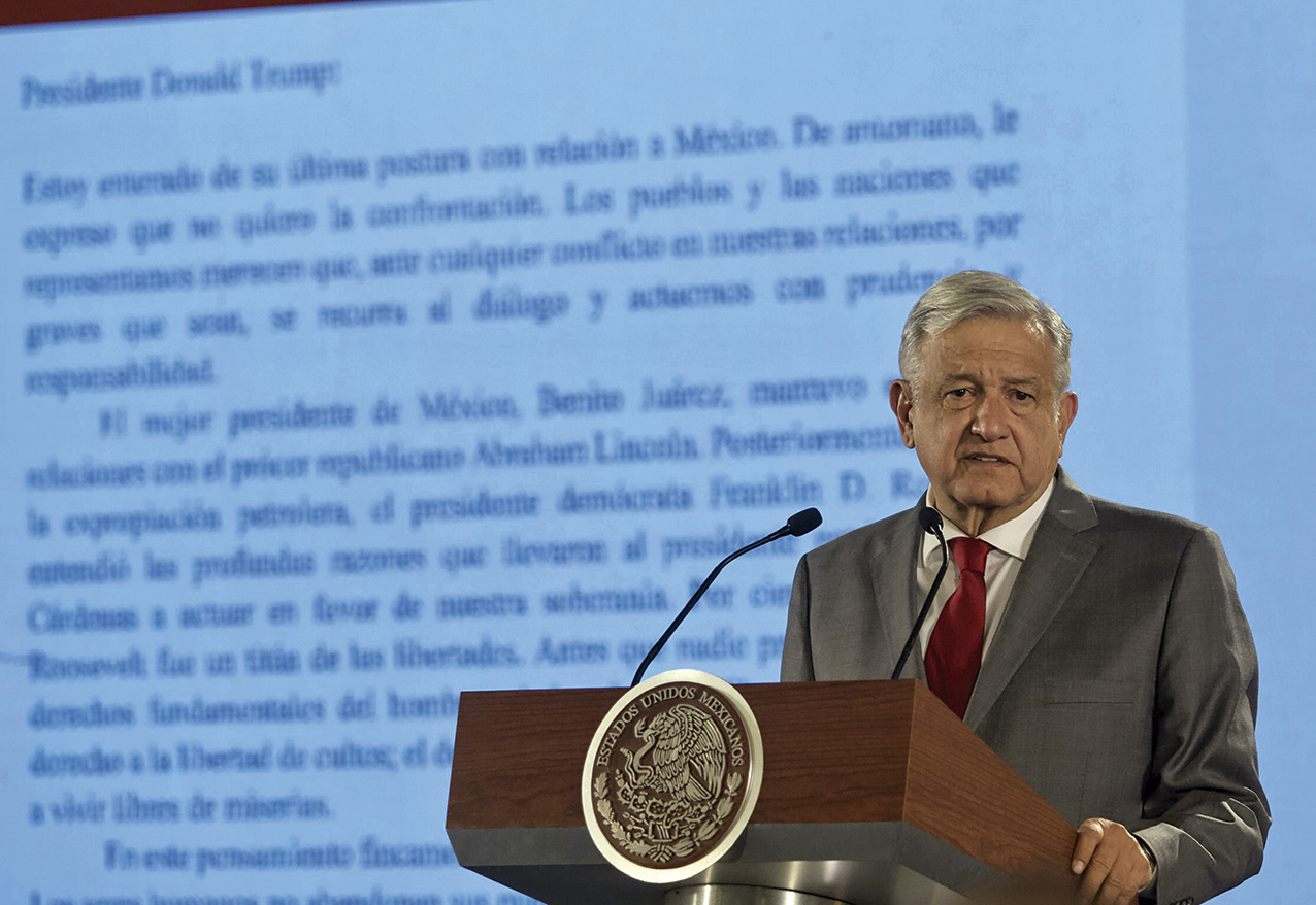 Photo of Carta del Presidente de México Andrés Manuel López Obrador al Presidente de EUA Donald Trump