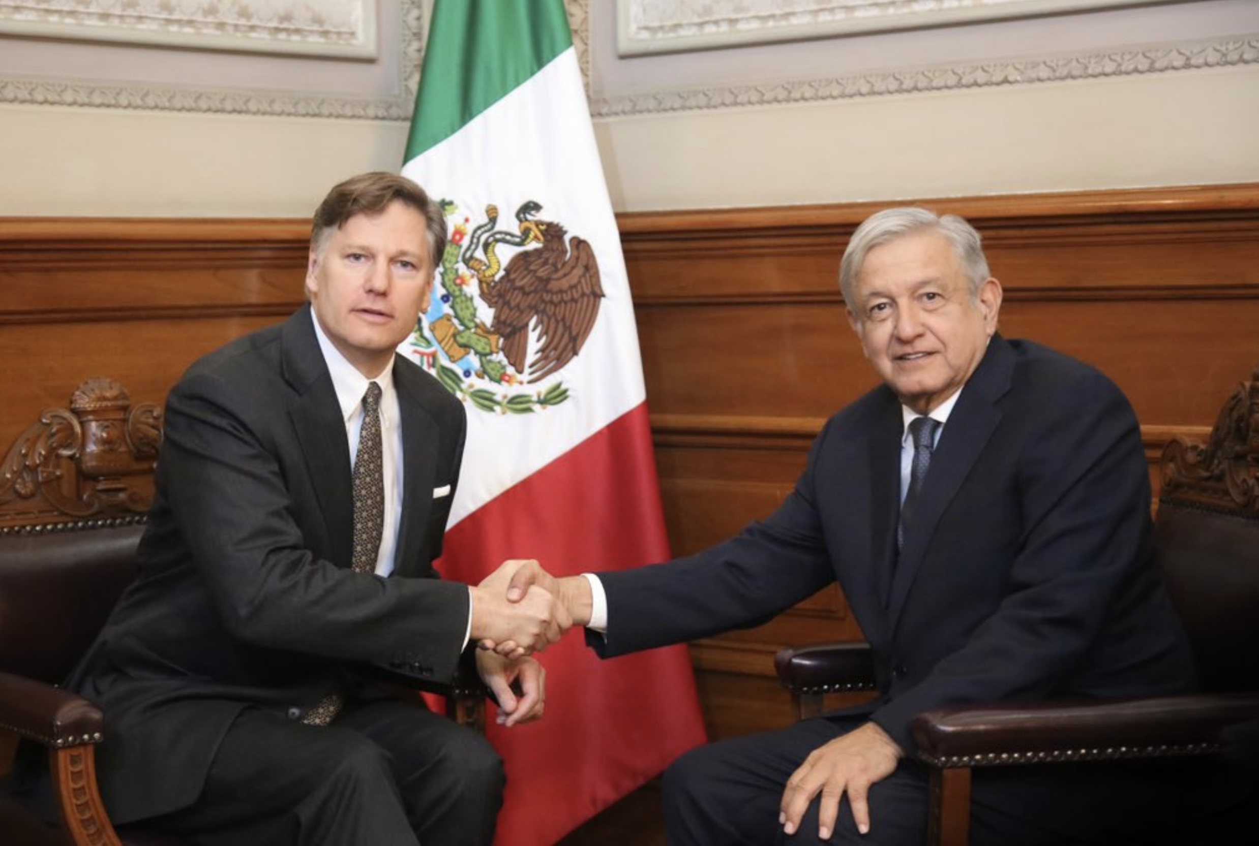 Photo of Christopher Landau, Embajador de Estados Unidos en México presentó sus Cartas Credenciales al Presidente de la República, Andrés Manuel López Obrador