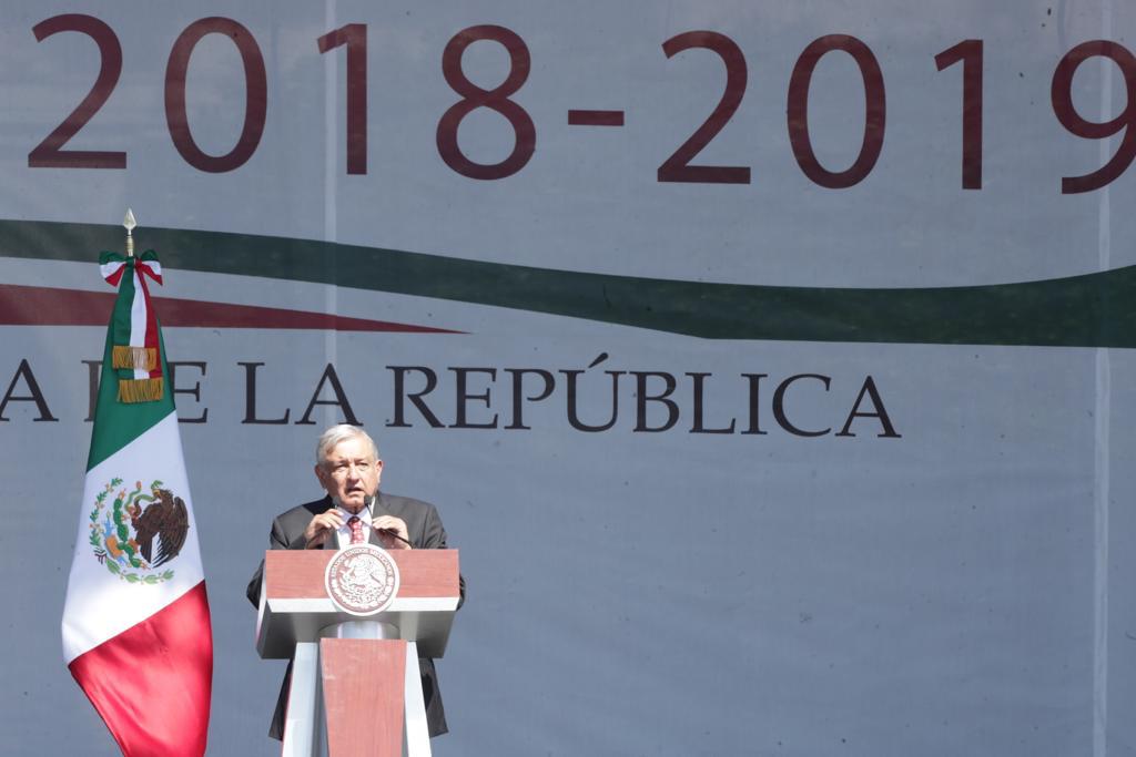Photo of Mensaje con motivo del Primer Año de Gobierno 2018-2019;  del Presidente Andrés Manuel López Obrador el 01 de diciembre de 2019