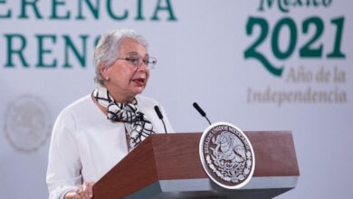 Photo of “México fue de los primeros luchadores por la igualdad de la mujer, desde 1976”, dijo Olga Sánchez Cordero al Secretario de la ONU Guterres y al Presidente Macron