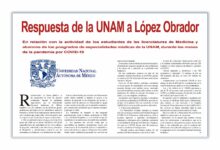 Photo of Respuesta de la UNAM a López Obrador