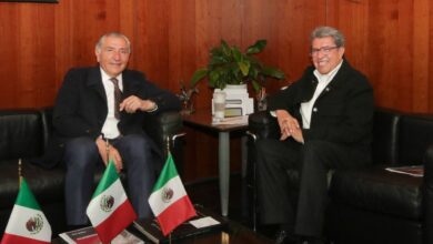 Photo of Sostienen reunión Ricardo Monreal y secretario de Gobernación
