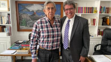 Photo of Ricardo Monreal se reúne con Cuauhtémoc Cárdenas; “la República nos necesita”, dice