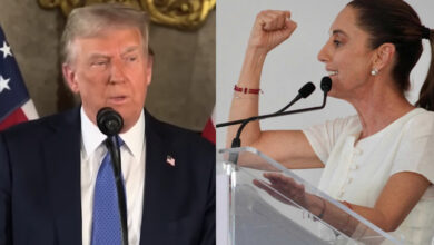 Photo of Trump amenaza a cárteles mexicanos llamándolos “terroristas”; Claudia contesta con discurso contra injerencismo