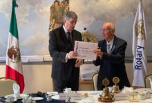 Photo of Rotarios celebran la Constitución de 1917